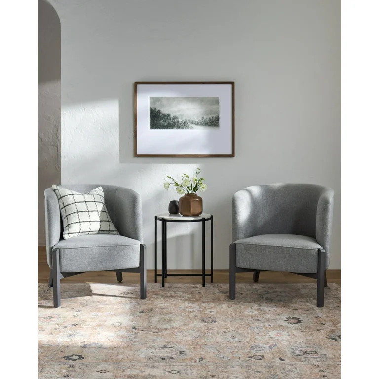 My Texas House Washable Everly Cream 5'3" x 7' 8'10" x 12' Washable Area Rug | Walmart (US)