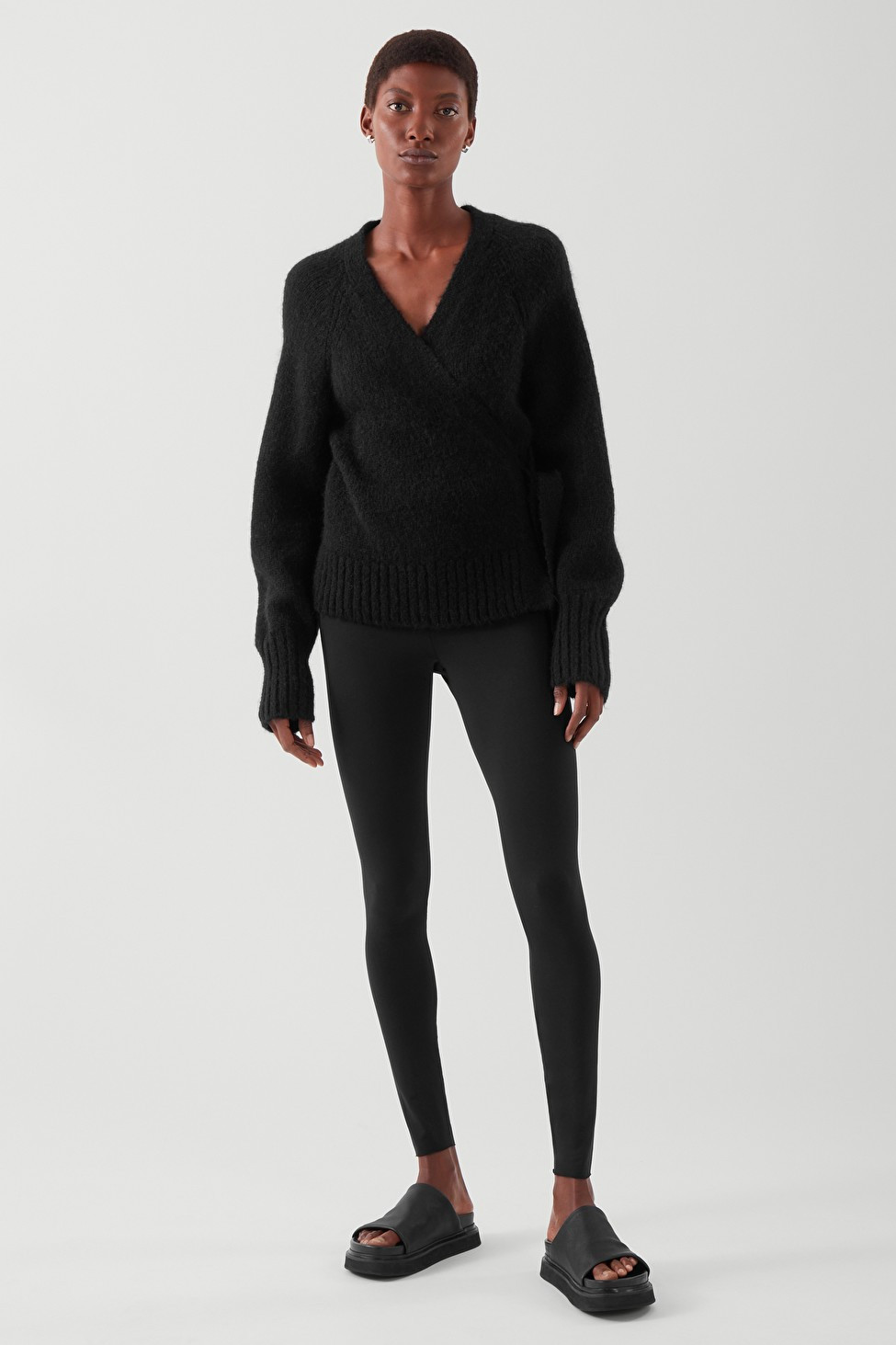 JERSEY LEGGINGS - Black - COS GB | COS (US)