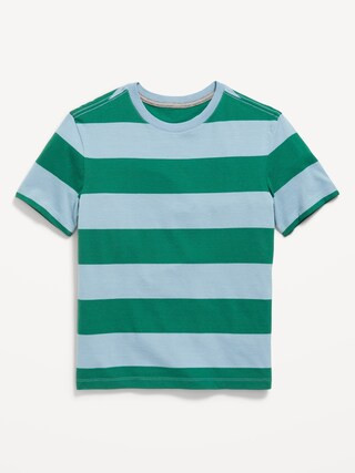 Softest Short-Sleeve Striped T-Shirt for Boys | Old Navy (US)