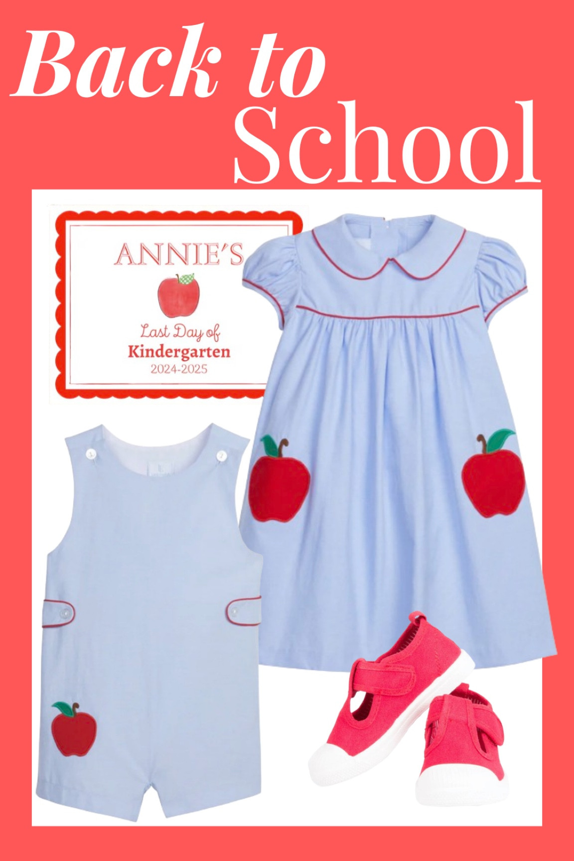 Back to school! First day of school outfits to coordinate sister and brother! Classic apples are timeless! 

#LTKKids #LTKBacktoSchool #LTKFindsUnder100