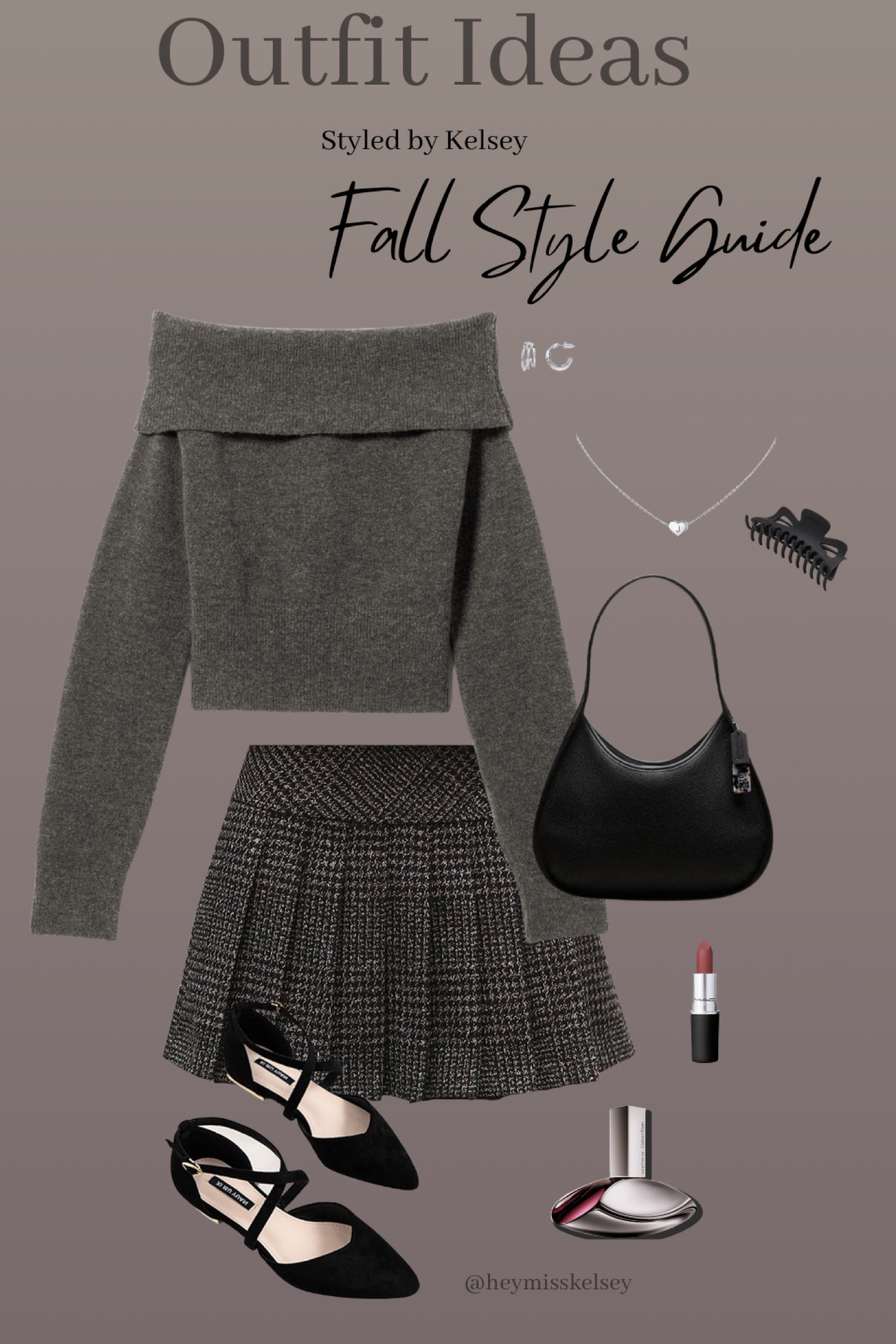 An off the shoulder sweater outfit is a great fall staple. Paired with a wool pleated plaid skirt from Amazon and ballet flats. I love these black pointed toe flats, I bought a size 10 and they fit true to size. This is such a cute causal preppy inspired fall outfit.  

#LTKSeasonal #LTKsalealert #LTKstyletip