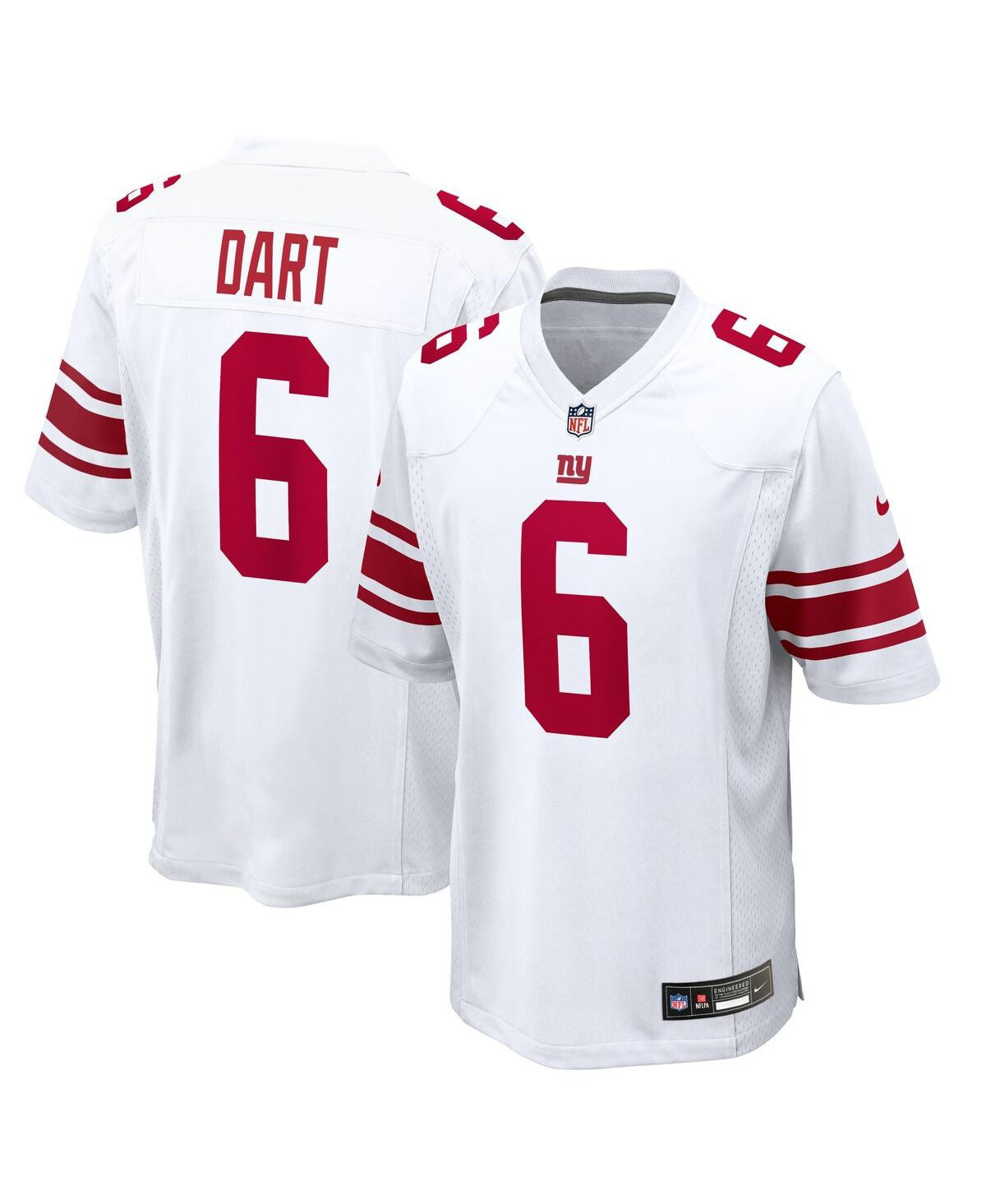 Nike Men's Jaxson Dart White New York Giants Game Jersey - White | Macy's