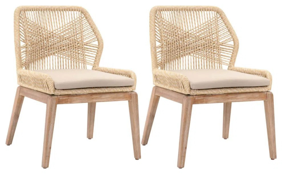 Loom 19.5'' H Upholstered Side Chair (Set of 2) | Wayfair North America
