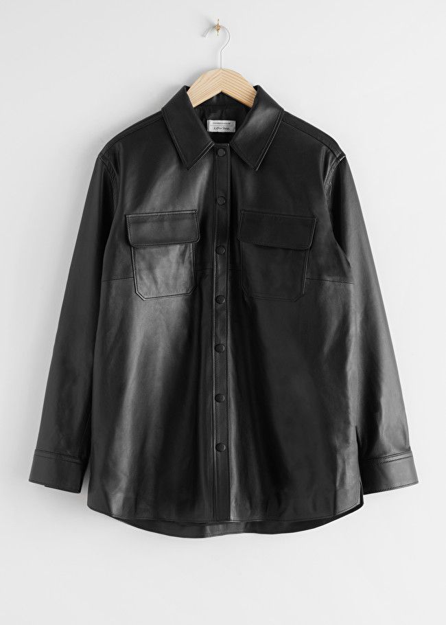 Relaxed Leather Shirt | & Other Stories (EU + UK)