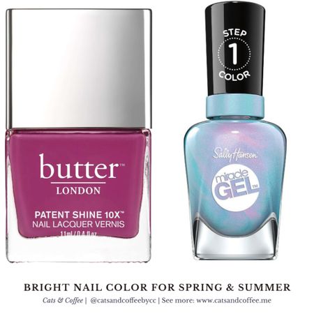 Bright Nail Colors For Early Spring 🍃 With the warmer weather comes a whole slew of beautiful spring nail colors to try! Traditionally, popular spring nail color options tend towards the pastels and pinks, but don’t limit yourself in your search for the perfect nail polish for the season. Here, I’m sharing a mix of soft and bright nail colors for spring and early summer, ranging from greens to blues, peaches to purples. Whether you prefer a soft color or a bolder bright, I have  great options you’re going to love!



#LTKSeasonal #LTKbeauty #LTKFind