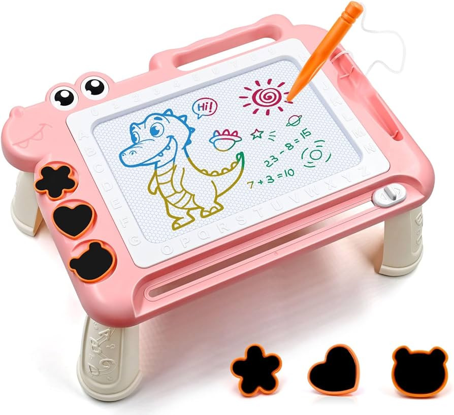 AiTuiTui Magnetic Drawing Board Toddler Toys with Legs for Girls Boys, Color Sketch Writing Scrib... | Amazon (US)