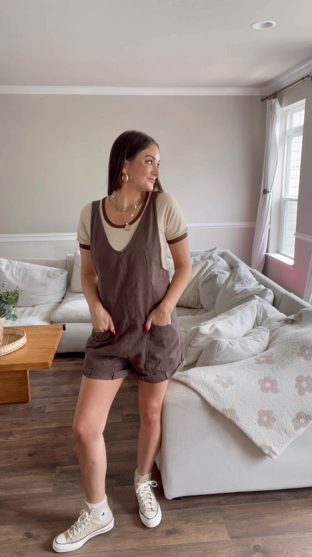 New mom fit! I’ll be wearing this all summer long! 🤎

#LTKSeasonal