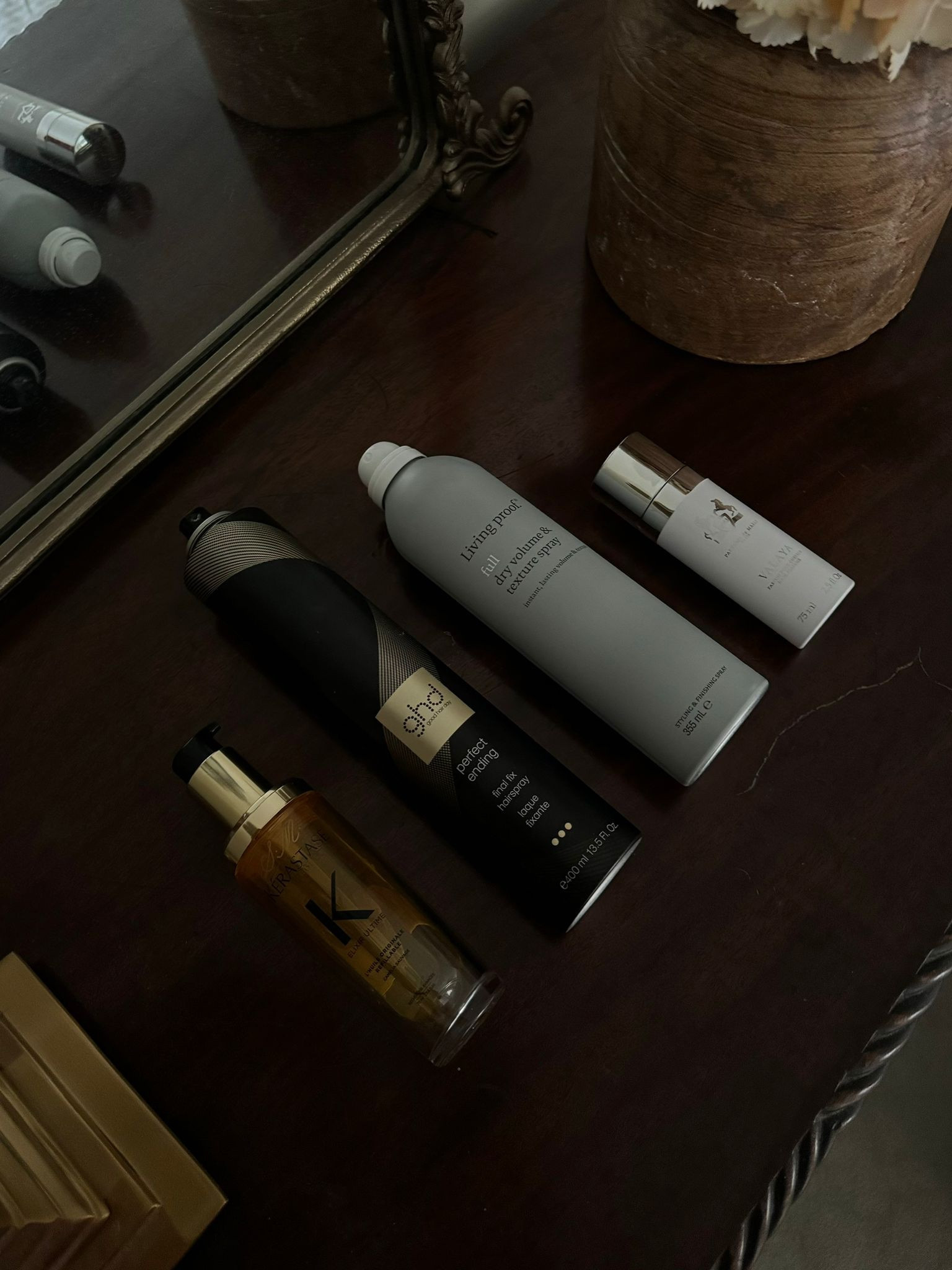 Autumn hair care 🤎 for volume, gloss and healthy hair shop my favourites from Kerastase, GHD, Living Proof and Parfums de Marly for your hair to smell divine 

#LTKluxury #LTKautumn

#LTKbeauty