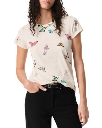 rag & bone All Over Ozzy Butterfly Tee  | Bloomingdale's Women Tops & Tees | Bloomingdale's (US)