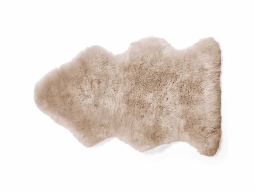 Sheepskin Wool Throw In Linen | Arhaus