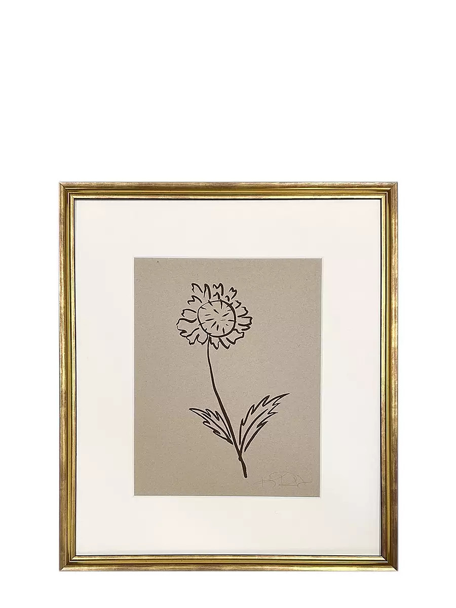 "Botanicals in Sepia No. 4" by Kayce Hughes | Serena and Lily