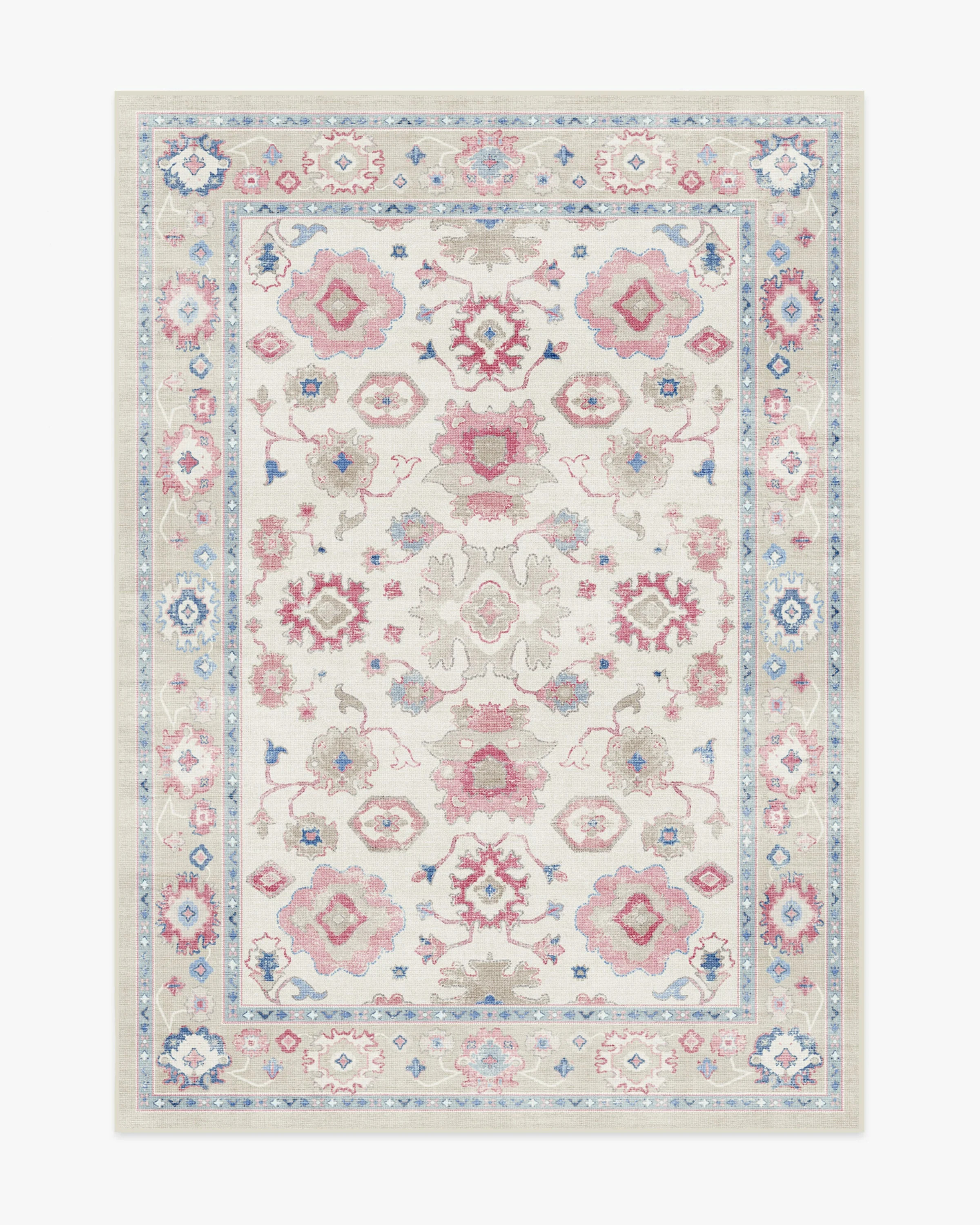 Serena Pink Tufted Rug by Mrs. Alice | Ruggable | Ruggable