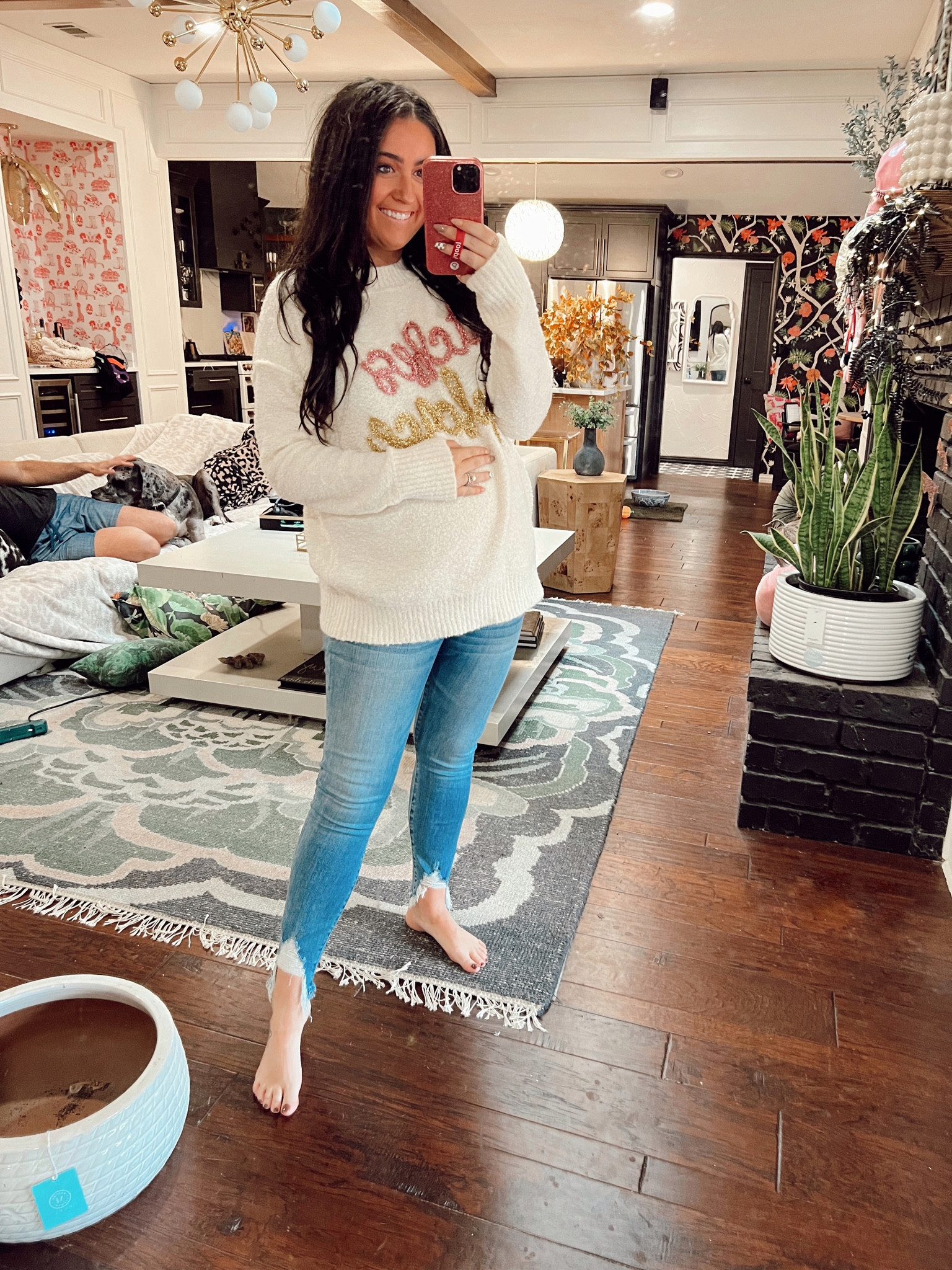 Sweater // large

Bump
Pregnant 
Fall
Halloween


#LTKHalloween #LTKSeasonal #LTKbump