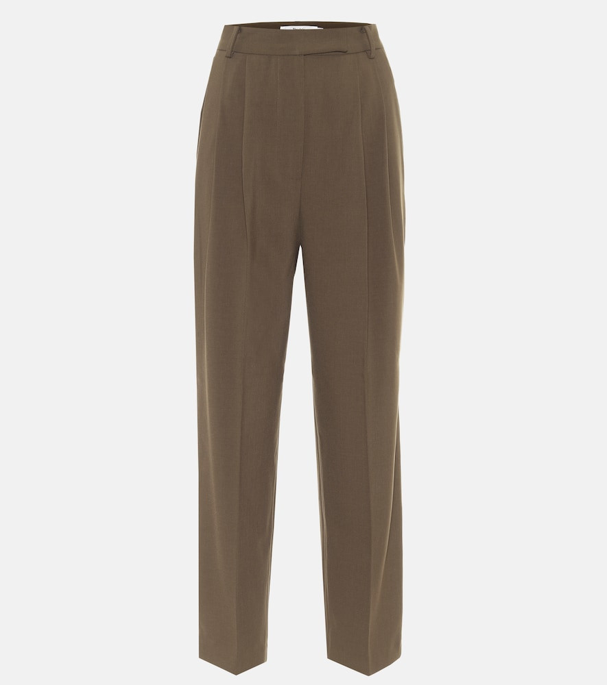 The Frankie Shop Bea high-rise straight pants | Mytheresa (UK)
