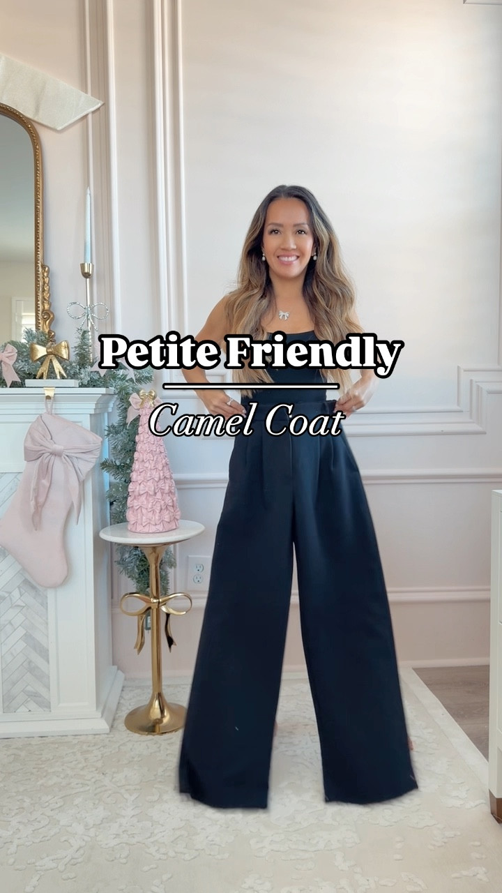 Classic petite camel coat 

Wearing size xxs petite 

Pants 24 short 

#LTKWatchNow #LTKFindsUnder50 #LTKFindsUnder100