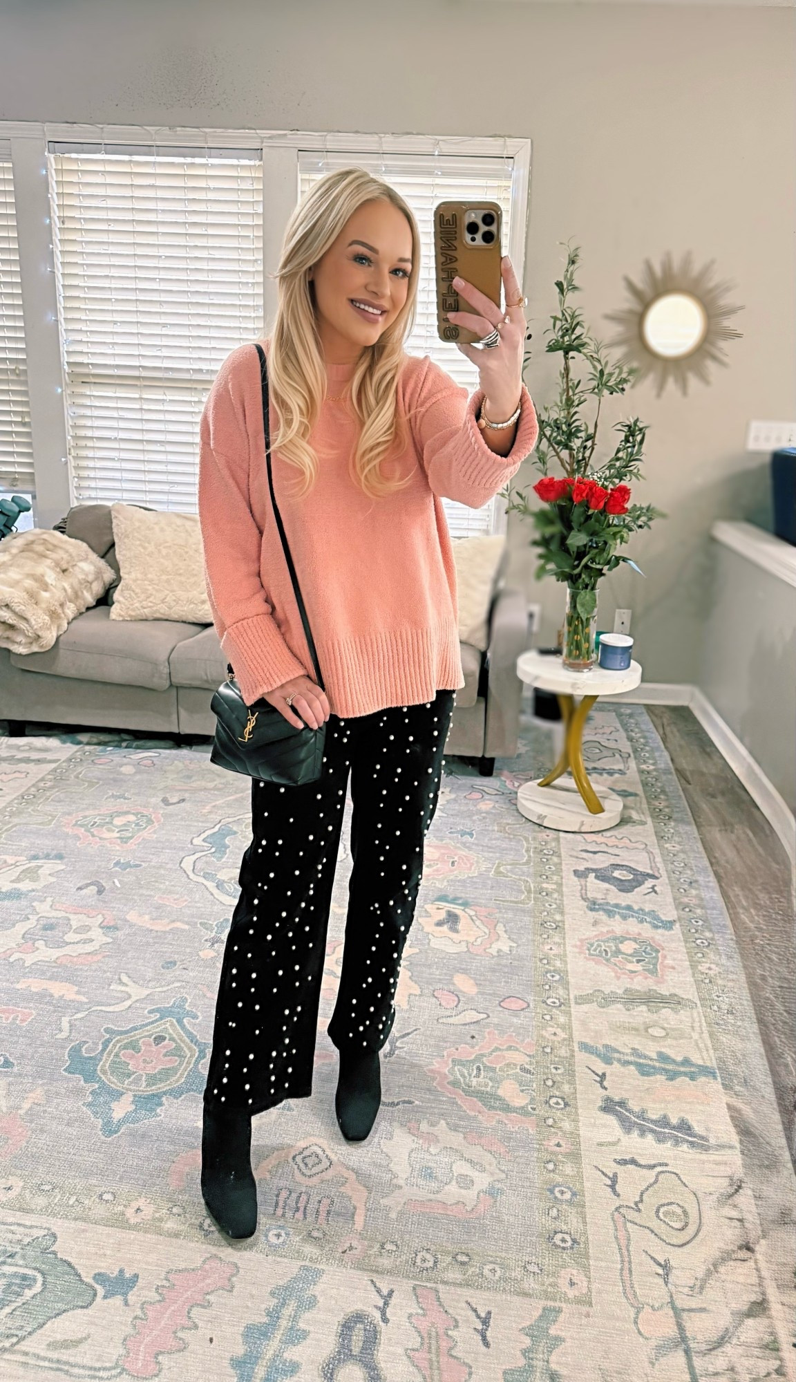 Amazon embellished jeans, pearl jeans, Amazon sweater, Amazon winter fashion 

#LTKSaleAlert #LTKValentine #LTKootd