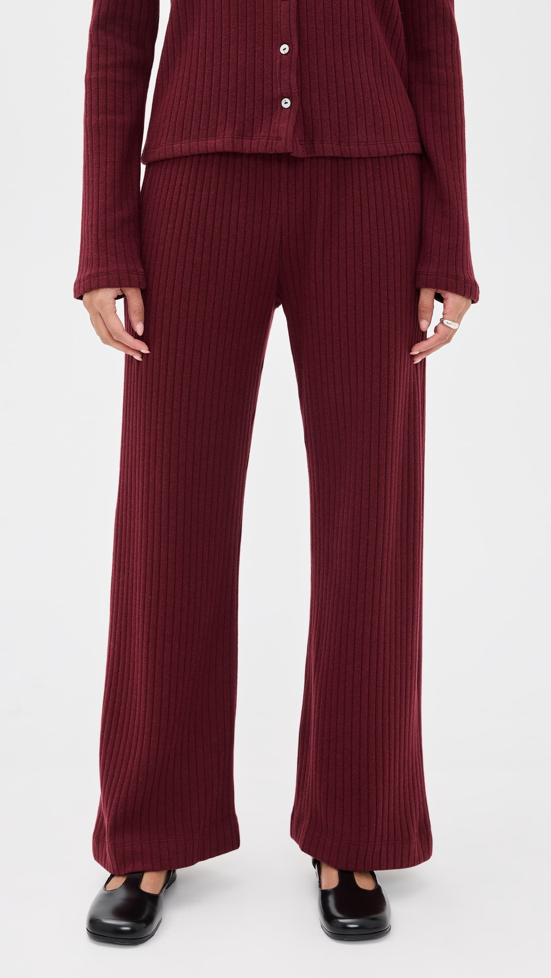 The Sweater Rib Simple Pants | Shopbop