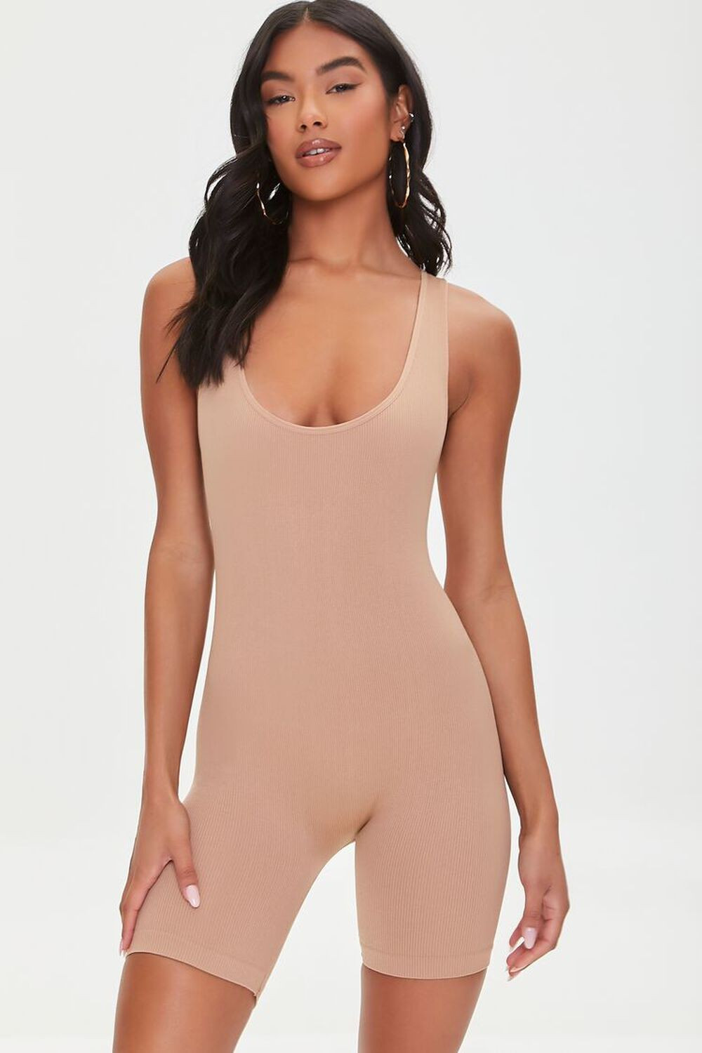 Scoop-Neck Tank Romper | Forever 21 (US)