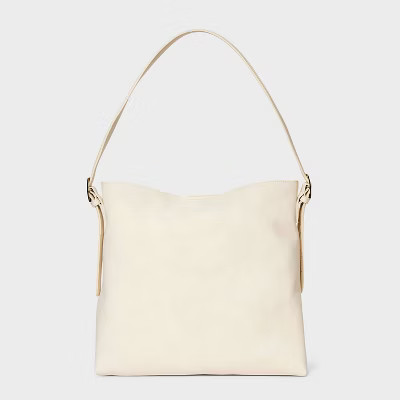 Bucket Shoulder Bag - Universal Thread™ Cream | Target
