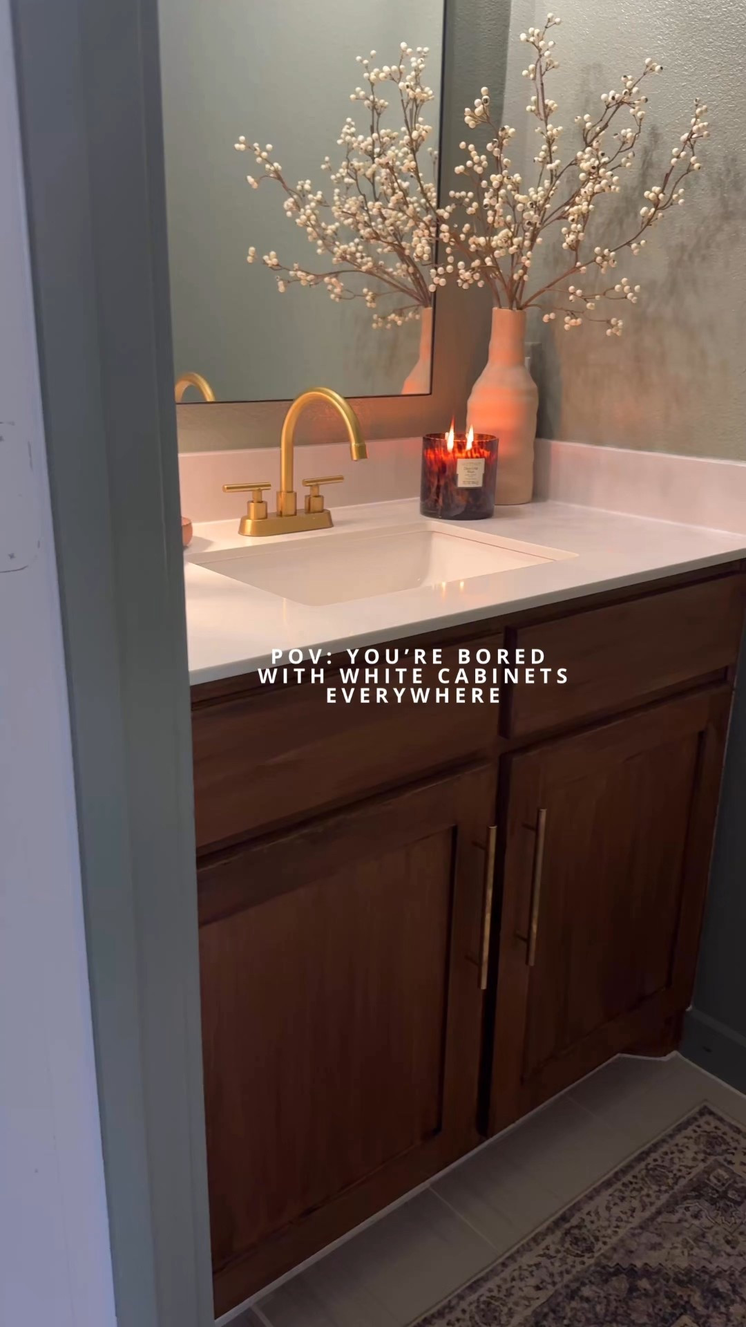 Wood grain paint kit on Amazon! I spray painted my cabinet handles because they're a random hole size and I couldn't find new ones I liked ha 

#LTKFindsUnder50 #LTKHome #LTKFindsUnder100