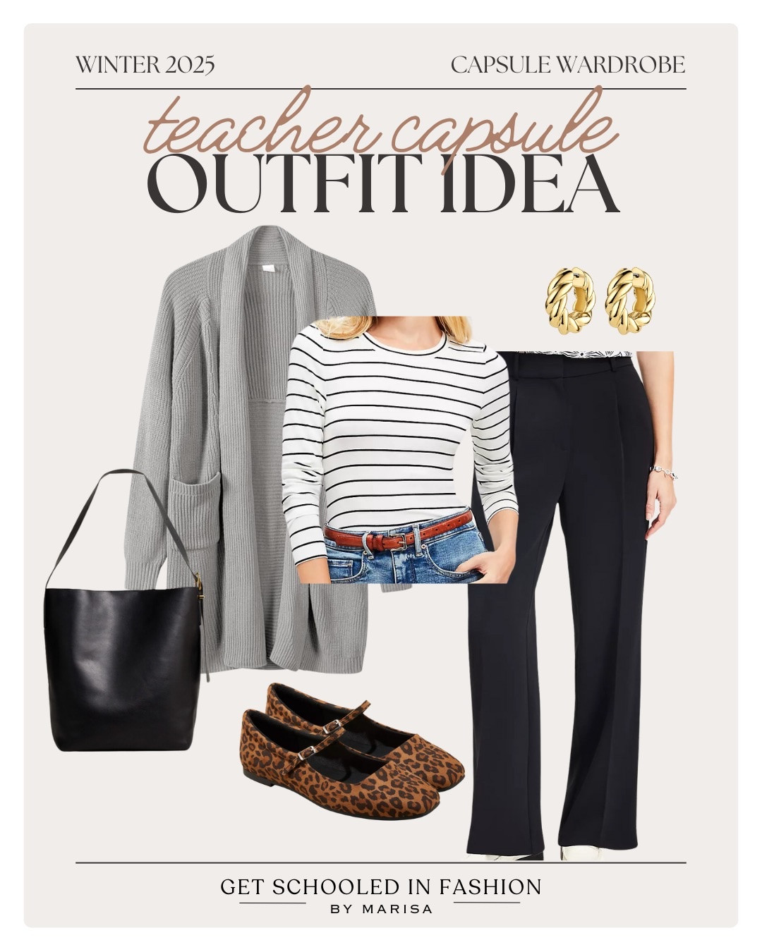 Winter capsule wardrobe for teachers featuring versatile layers, cozy knits, and comfortable staples perfect for the classroom and beyond. Build a wardrobe that works as hard as you do this season.

#LTKSeasonal #LTKFindsUnder100 #LTKStyleTip