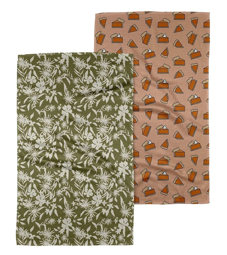 GEOMETRY Kitchen Towels - Quick Dry Microfiber Cloth Dish Towels for Kitchen Drying - Premium Qui... | Amazon (US)