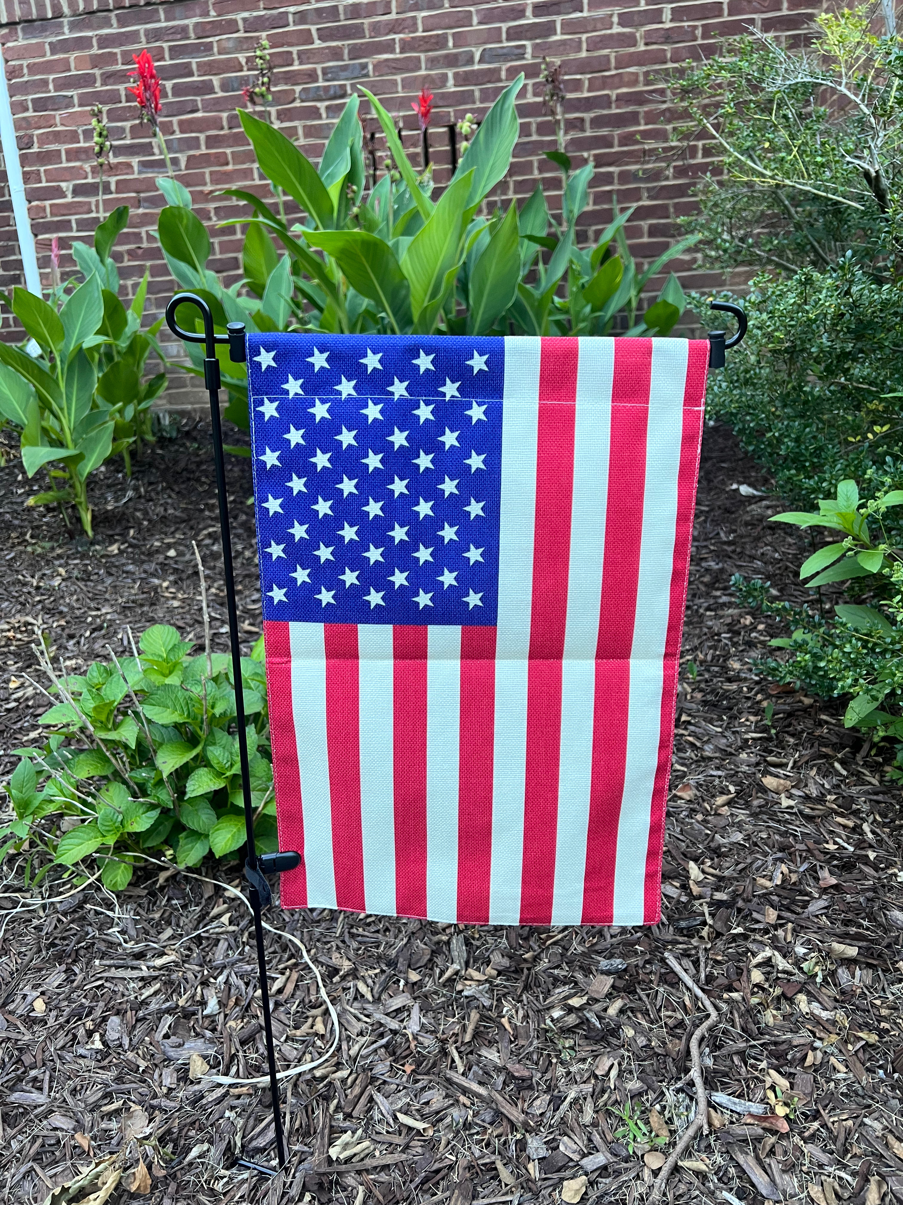 Love this patriotic flag and garden stand in my flower bed! 

 #LTKSeasonal #LTKHome #LTKSaleAlert