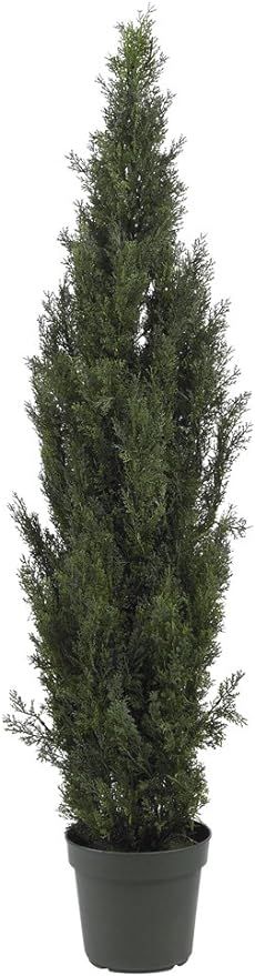 Nearly Natural 5292 6ft. Mini Cedar Pine Tree (Indoor/Outdoor),Green,6' | Amazon (US)