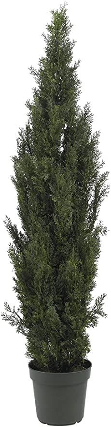 Nearly Natural 5292 6ft. Mini Cedar Pine Tree (Indoor/Outdoor),Green,6' | Amazon (US)