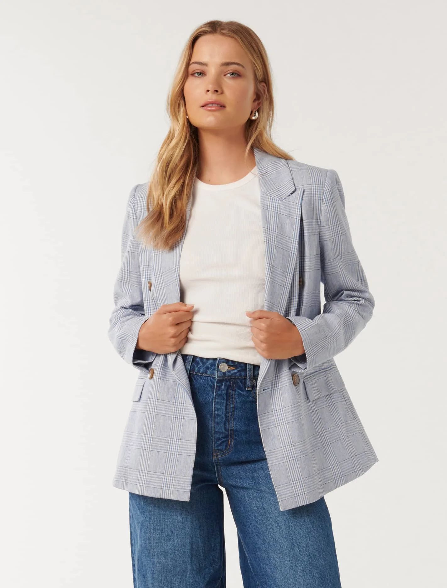 Ivy Double-Breasted Blazer | Ever New (CA)