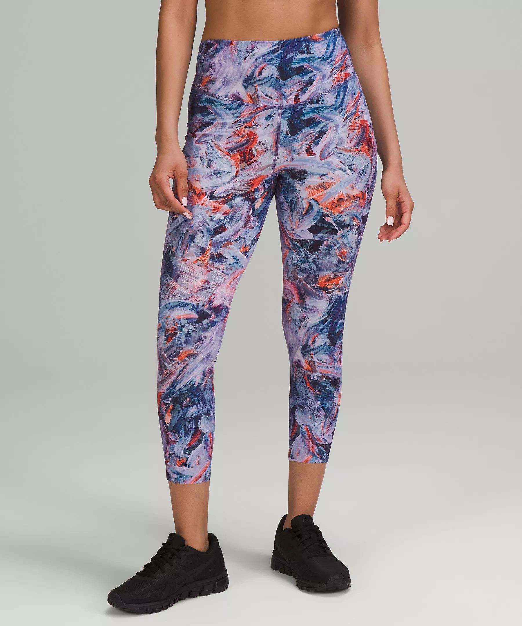 Base Pace High-Rise Crop 23" Brushed Nulux | Lululemon (US)