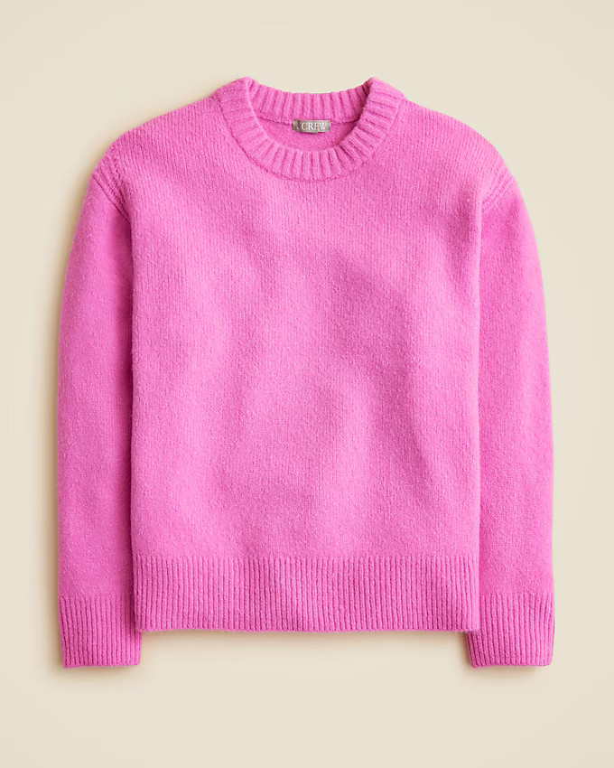Relaxed crewneck pullover | J. Crew US