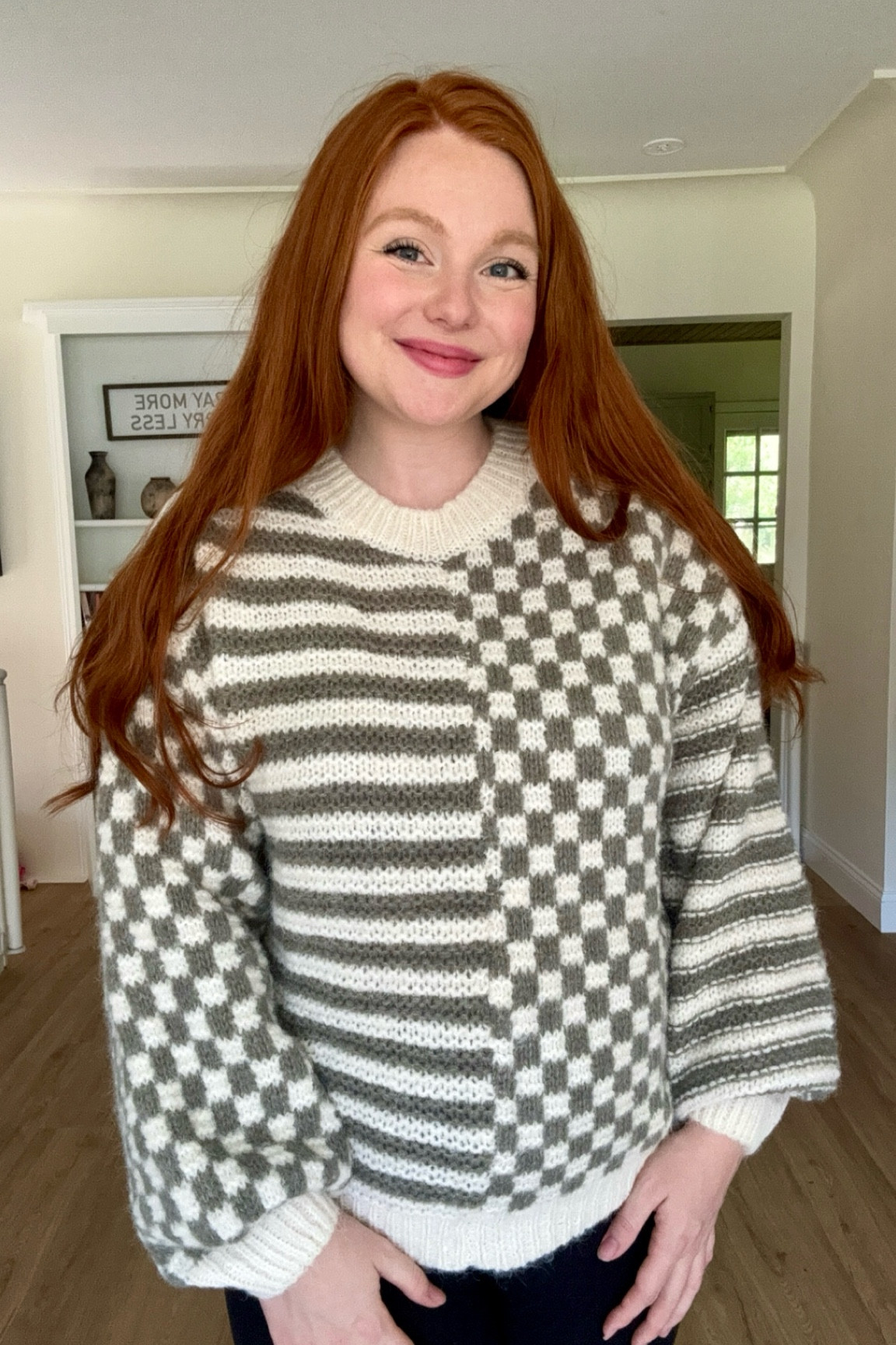 I’ve been loving this super cozy green and white checked/striped sweater from Pink Lily! It’s perfect for fall 🍂 

I also linked a couple cheaper options that look similar!

#LTKSeasonal #LTKStyleTip #LTKFallSale