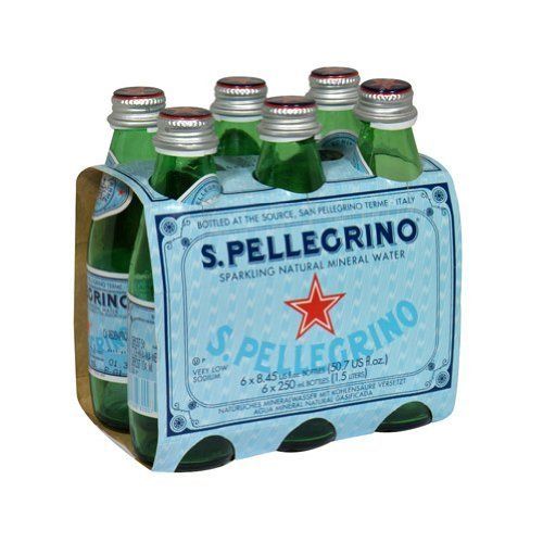 San Pellegrino Sparkling Mineral Water, 8.5 Ounce (24 Glass Bottles) | Amazon (US)