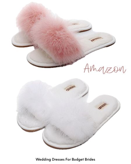 Boujee yet affordable fur slippers on Amazon. 

#ltkunder50 #weddingdayessentials #bacheloretteparty #honeymoonclothing #bridalshowergifts 

#LTKGiftGuide #LTKwedding #LTKSeasonal