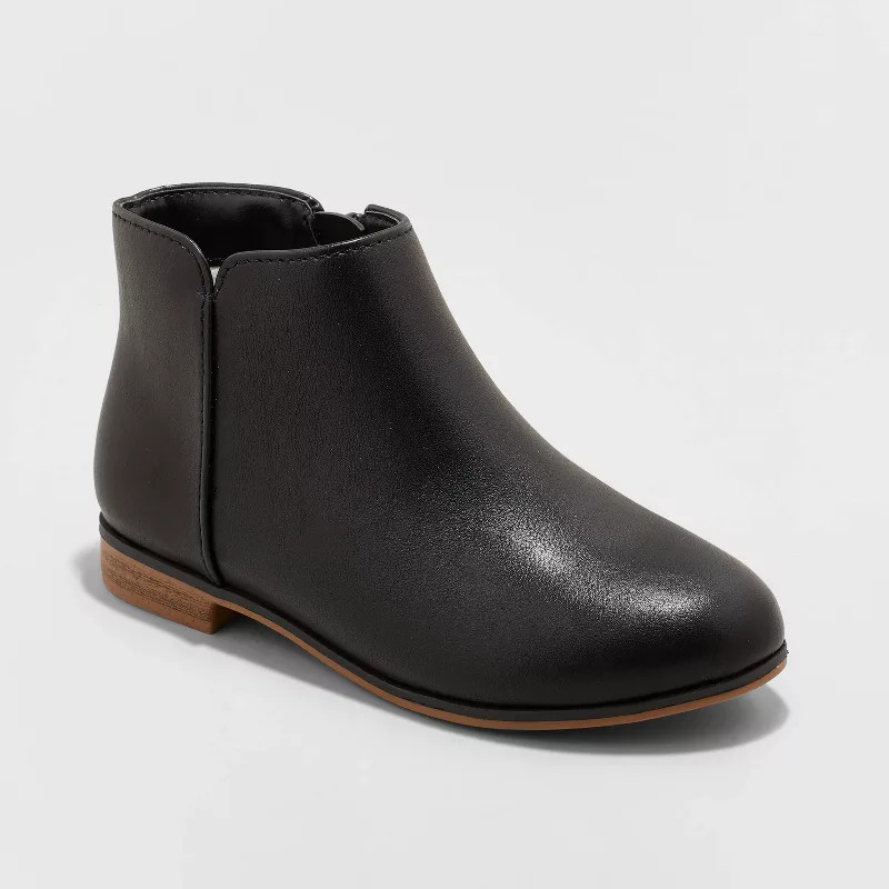 Girls' Opal Zipper Booties - Cat & Jack™ | Target