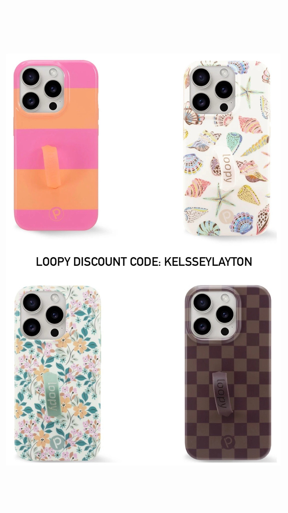 New loopy phone cases! My loopy discount code is kelsseylayton

#LTKmomlife