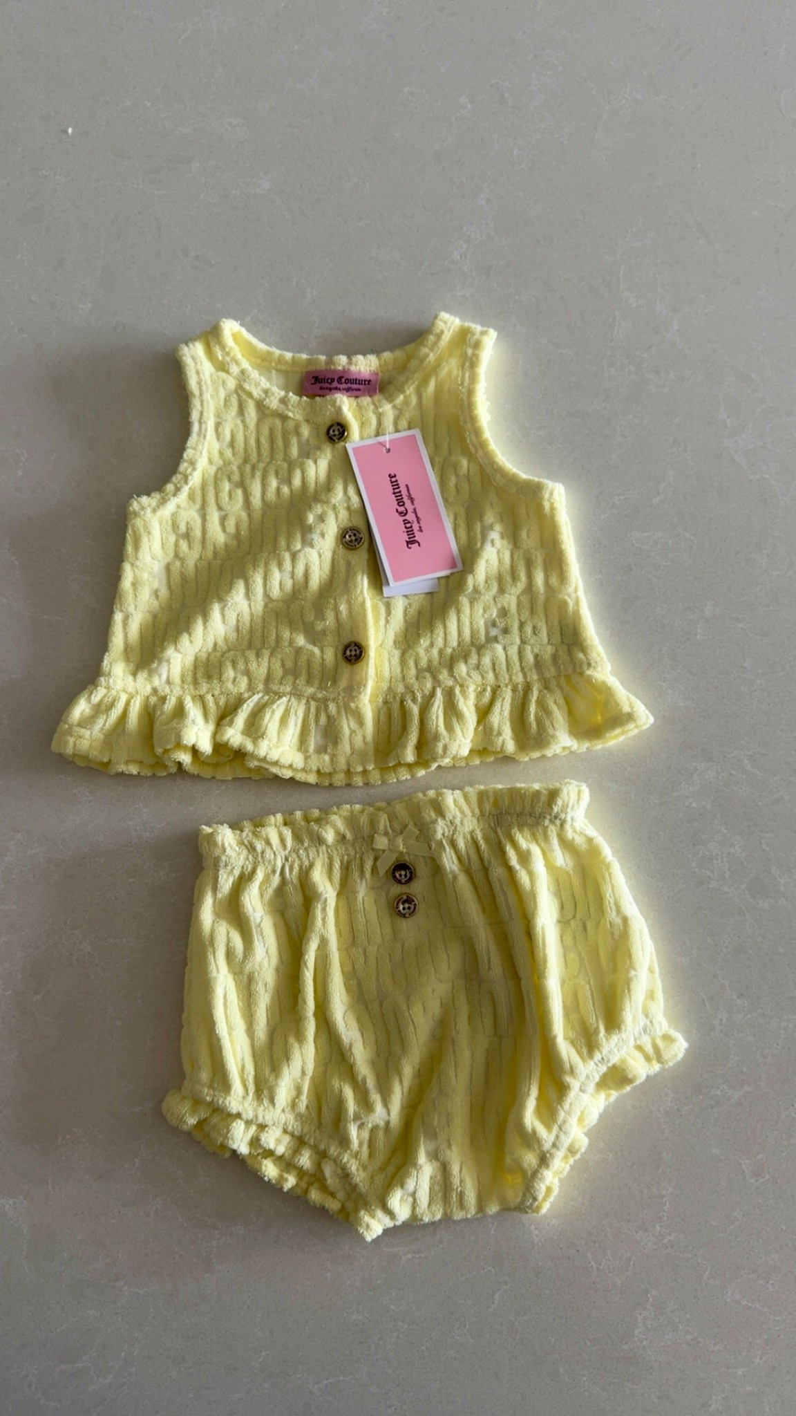 Stop it 😩 How cute is this baby set 
+ Juicy Couture 
+ 2 piece 
+under $18

#LTKSaleAlert #LTKSeasonal #LTKBaby