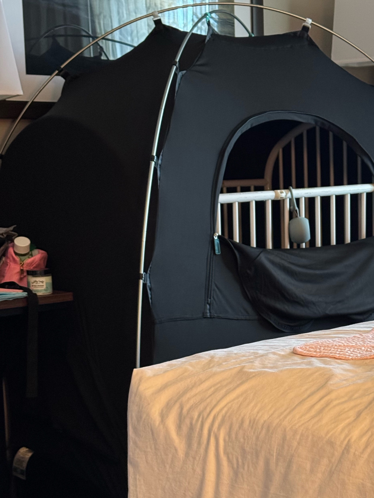 Baby travel sleep pod! Blacks out baby crib & is super breathable. Easy set up and I just packed the tent in my suitcase!

#LTKBaby #LTKTravel #LTKKids