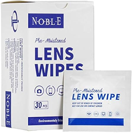 Pre-Moistened Lens Wipes ALIBEISS Screen Wipes for Glasses, Camera,Tablets, Smartphone, Screens and  | Amazon (US)
