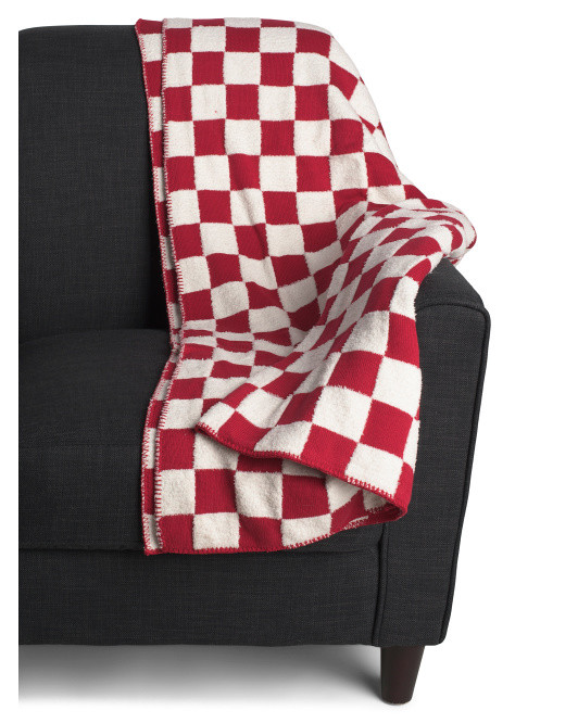 Checkerboard Throw | TJ Maxx