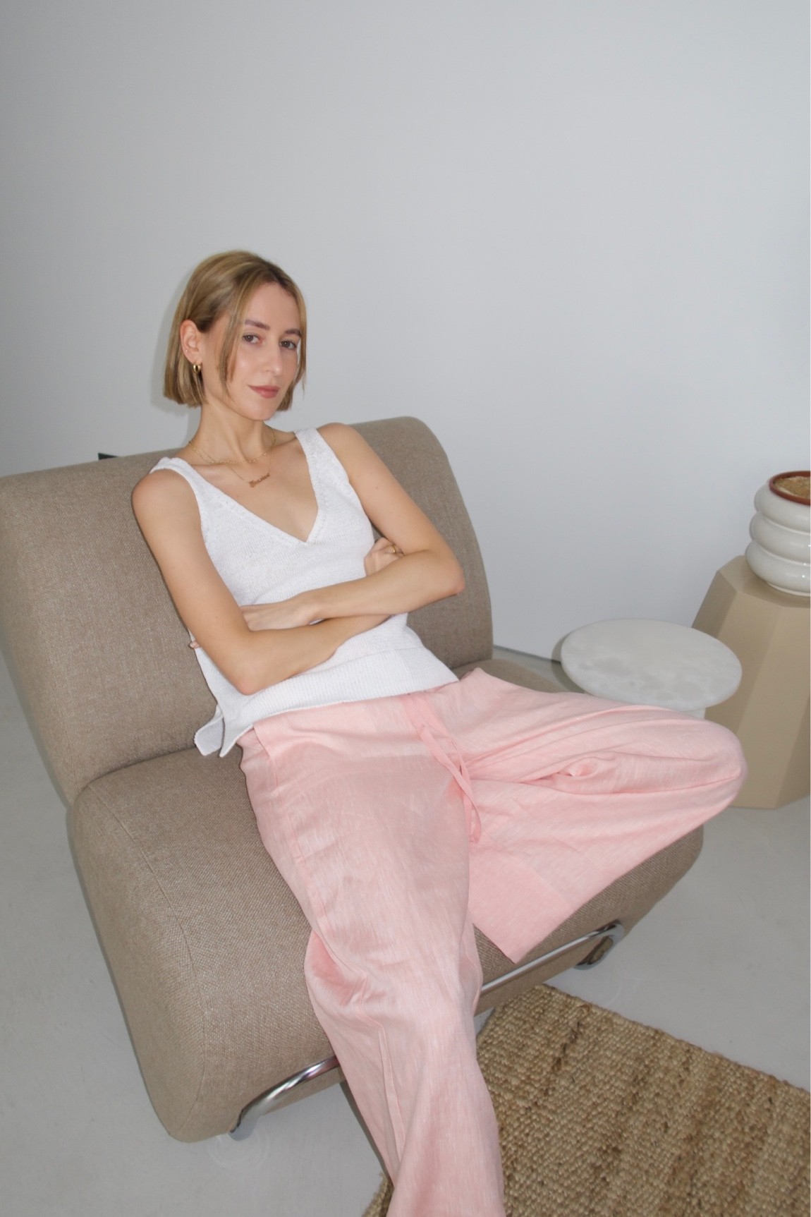 simple outfits for spring are my fave

pink pants, linen pants, simple outfit, spring outfit, white top, pink, light pink 

#LTKSeasonal #LTKaustralia #LTKbrasil