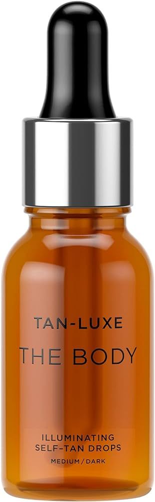 TAN-LUXE The Body Mini - Illuminating Self-Tan Drops, 15 ml - Medium/Dark - Cruelty Free & Vegan | Amazon (US)
