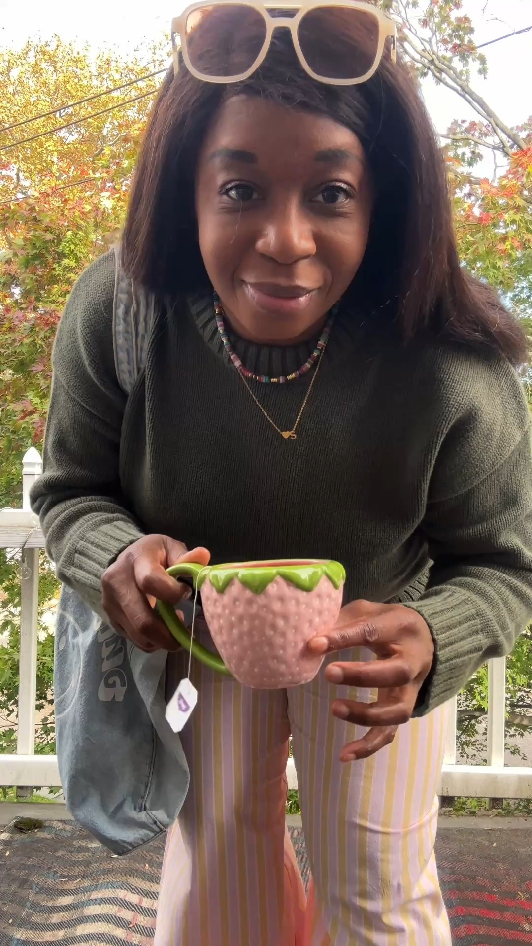 Fall OOTD:
Sweater is Medium
Pants are Large
Shoes are an 8
Mug is from Urban Outfitters (old)


#LTKMidsize #LTKPetite #LTKStyleTip