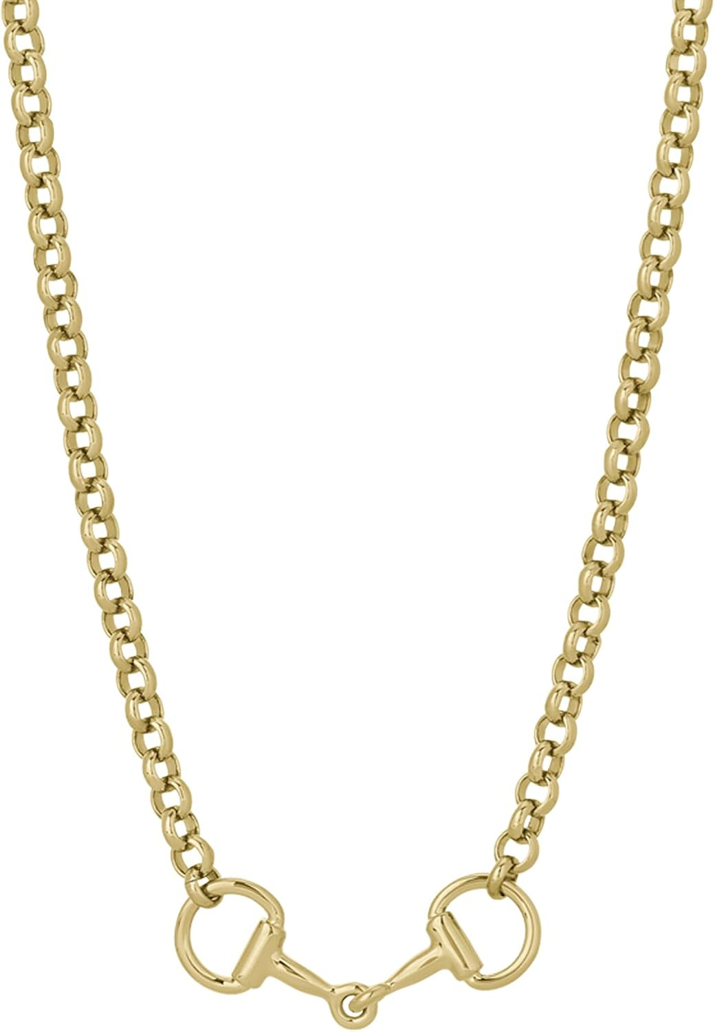 James Michelle Horse Bit Waterproof Necklace for Women | Amazon (US)