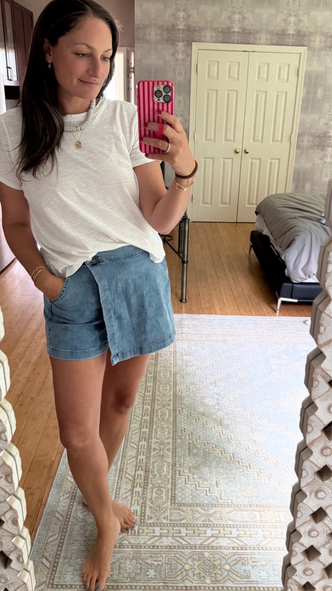 This lightweight skirt is SO cute and flattering!

#LTKgrwm #LTKdayinmylife #LTKootd