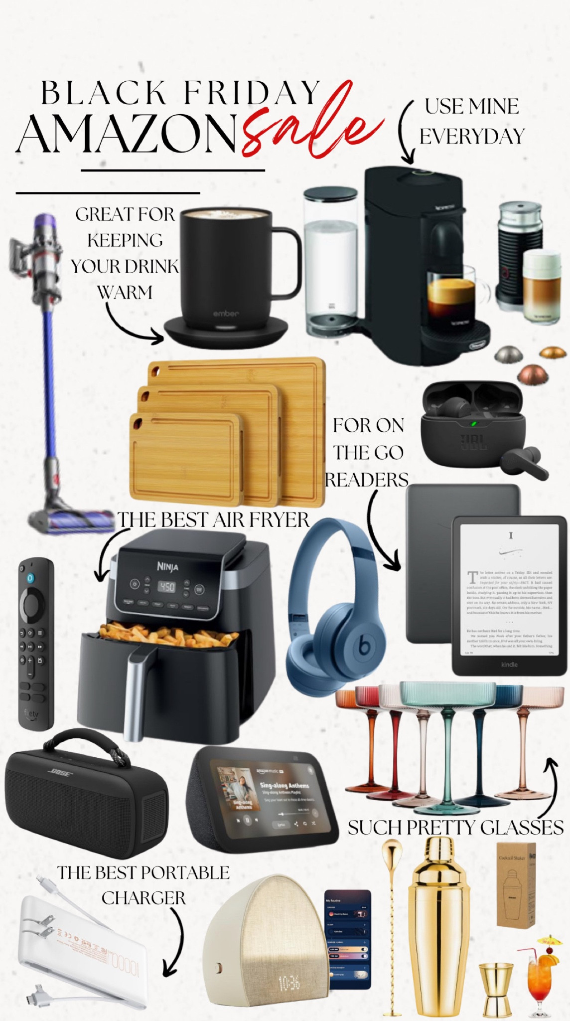 Amazon Black Friday is here! Home/ electronic finds 

#LTKGiftGuide #LTKCyberWeek #LTKStyleTip