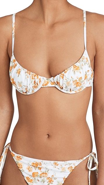 Emelie Underwire Bralette Bikini Top | Shopbop