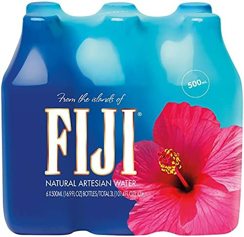Amazon.com: FIJI Water Artesian Water, 16.9 Fl Ounce (Pack of 6) : Grocery & Gourmet Food | Amazon (US)