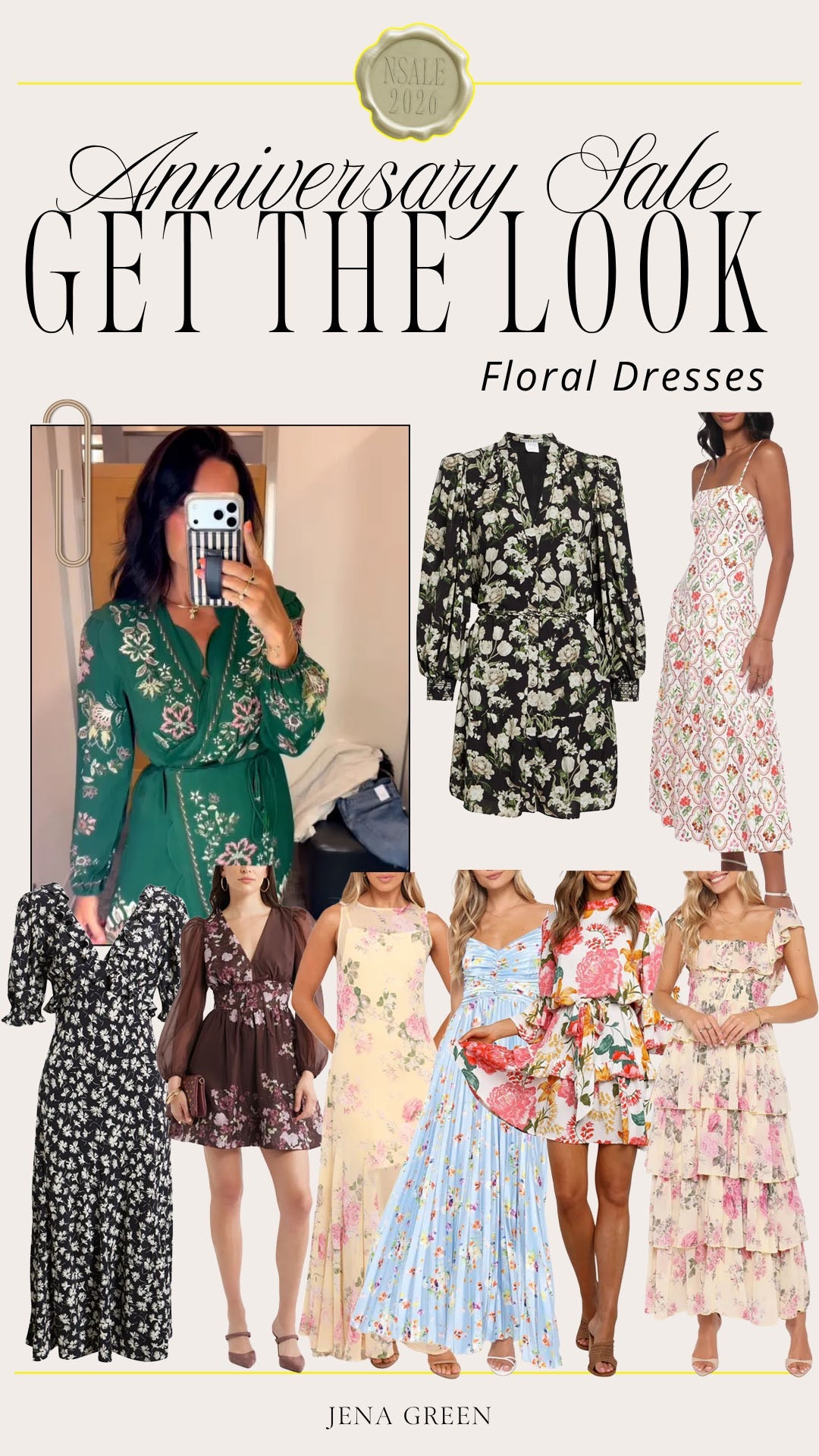 Get the Look - Floral Dresses | Nordstrom Anniversary Sale | Nsale 2026

#LTKSaleAlert #LTKSeasonal #LTKootd
